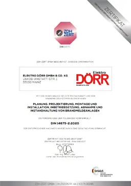 Download PDF-Datei: Zertifikat ZDH-ZERT
